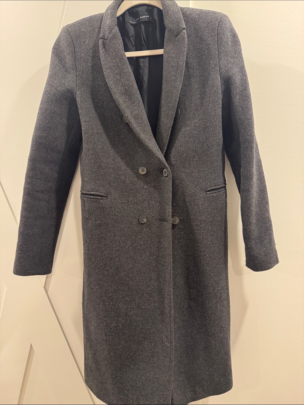 Zara wool blend coat